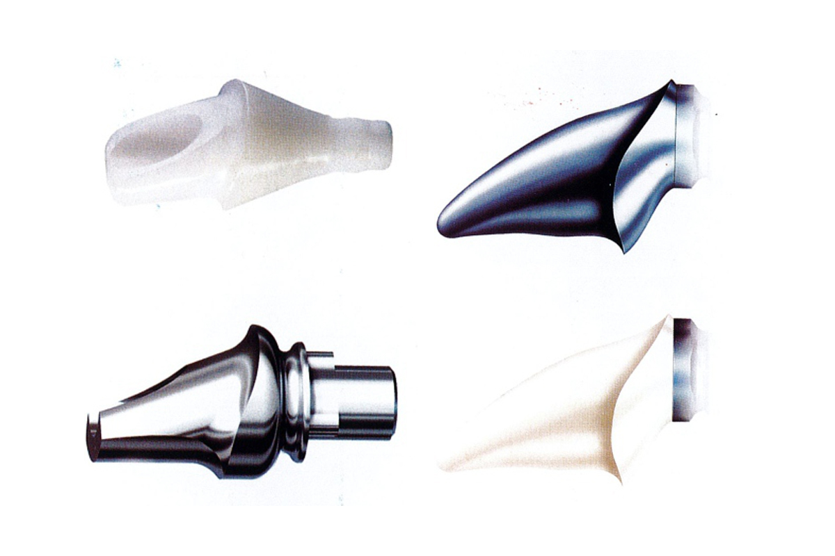 Dental Implant Tibase Zirconia Abutment Titanium Accuracy Customized